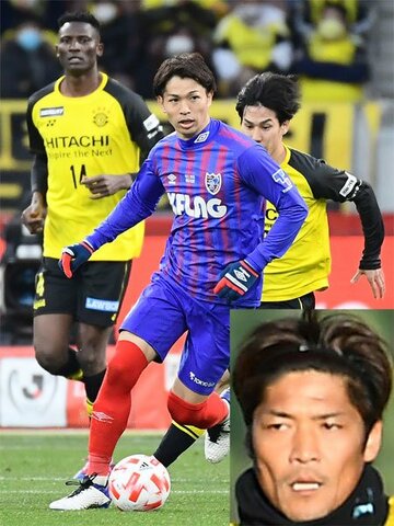  Ｃ大阪・大久保（右下）とＦＣ東京・森重