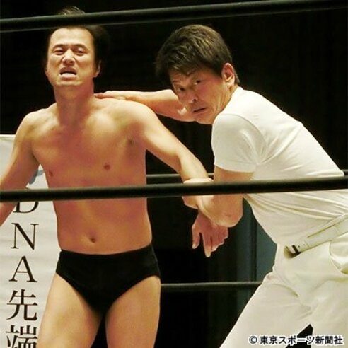西口プロレス】哀川翔が有終V！超満員の後楽園ホールで華麗な舞い