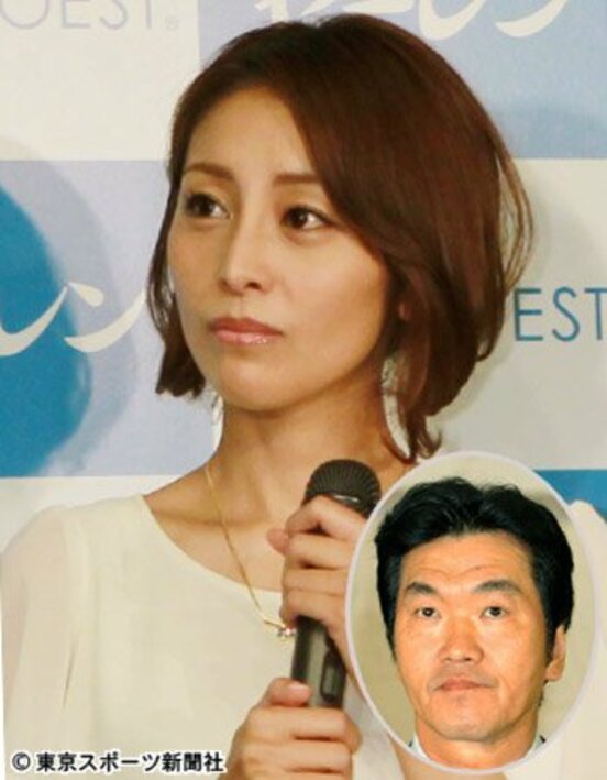 熊切あさ美。囲み写真は島田紳助