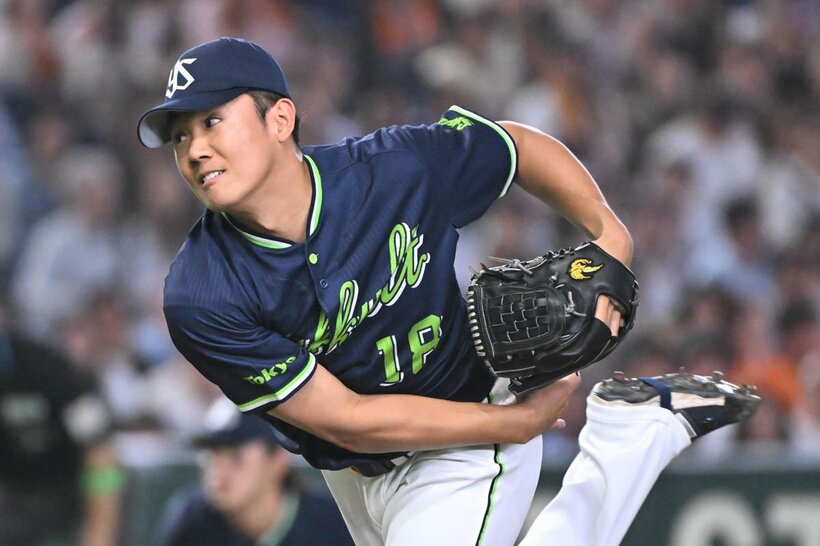 巨人打線に付け入るスキを与えなかったヤクルト・奥川恭伸