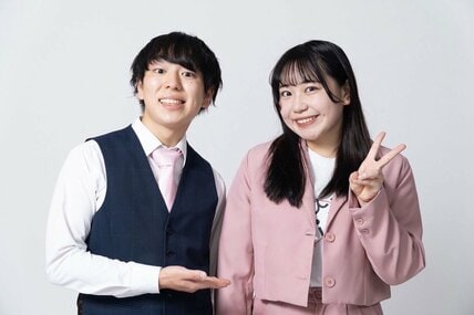 実の兄妹コンビ・旧姓田中のあやと㊧、はるな
