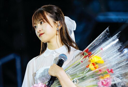 櫻坂46原田葵が卒業 学業との両立を振り返り思わず涙「1人ではでき