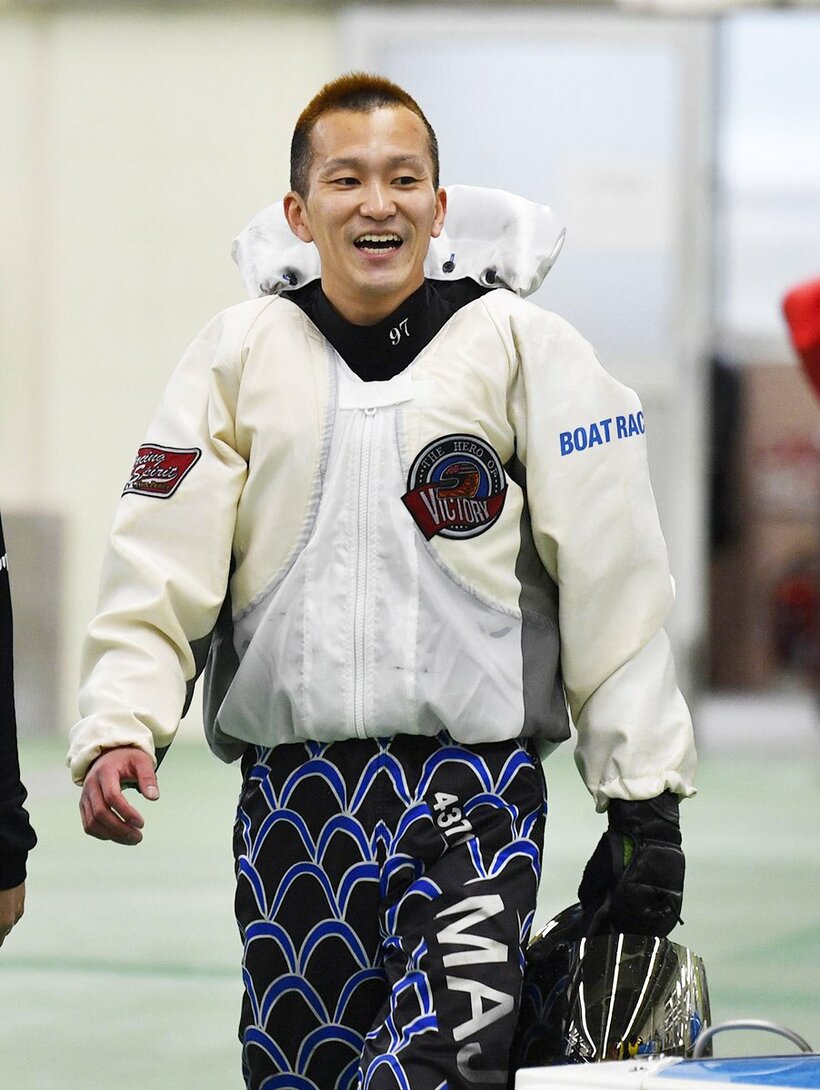  準決勝戦は６号艇となった西山貴浩（東スポWeb）