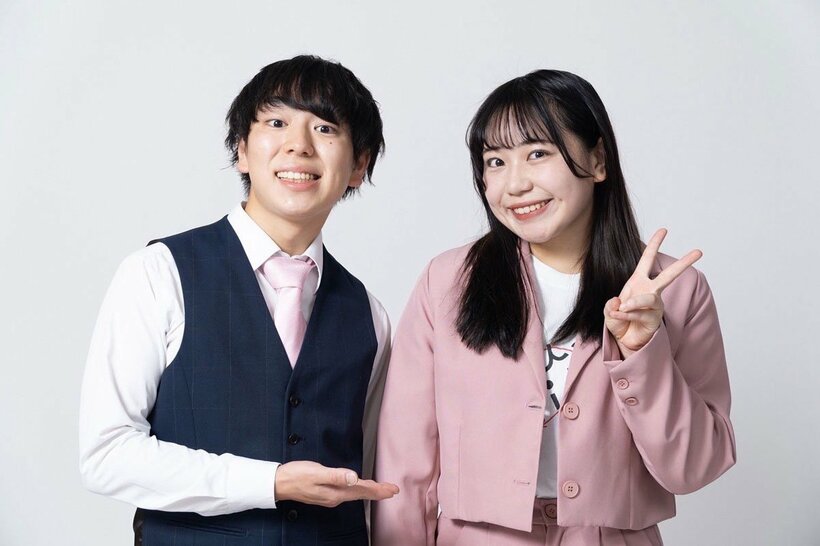実の兄妹コンビ・旧姓田中のあやと㊧、はるな