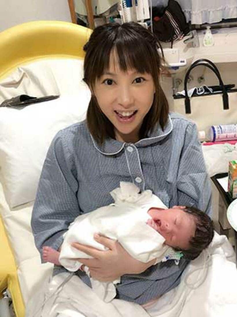  ママになった風香（提供写真）
