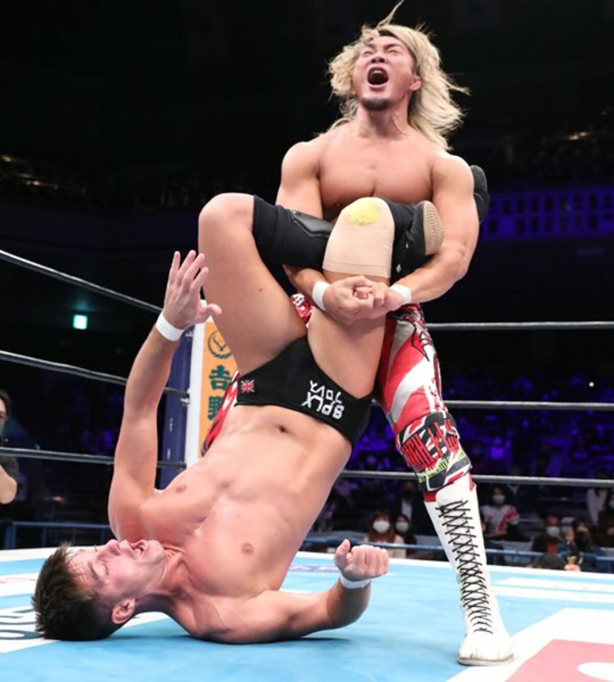 棚橋、デストロイヤー　ソフビ　２種　プロレス　まん太ろっく 新日本・G1】棚橋がザックに雪辱「体重がないよ」 自身は激太りから