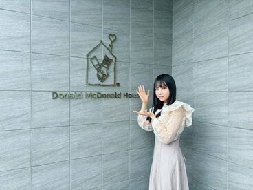 「にいがたハウス」を訪問した喜多花恵（©Ｆｌｏｒａ）