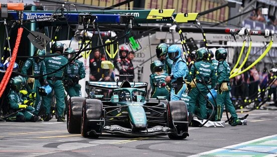 ストロールは15周回遅れ…今季初戦から言葉を失う結果に終わったアストンマーティン（ロイター）