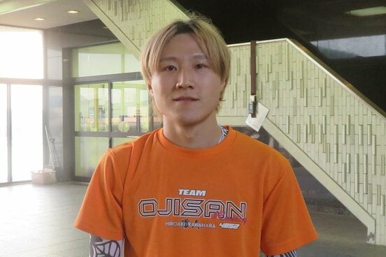地元優勝に前進した川原祐明