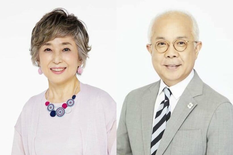 竹下景子(左)と小堺一機
