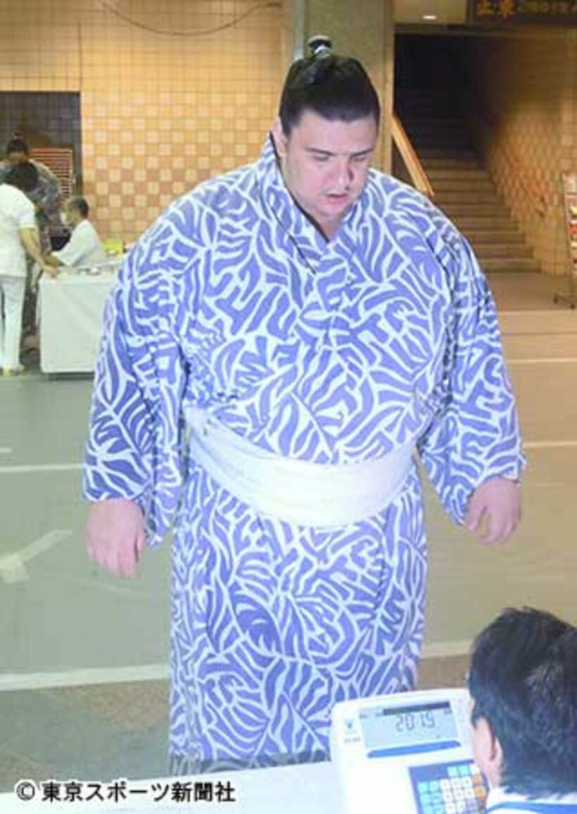 体重が２００キロを超えた碧山
