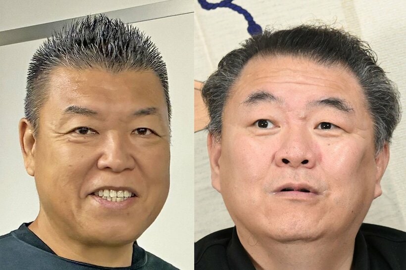 小川直也氏と元貴闘力の鎌苅忠茂氏