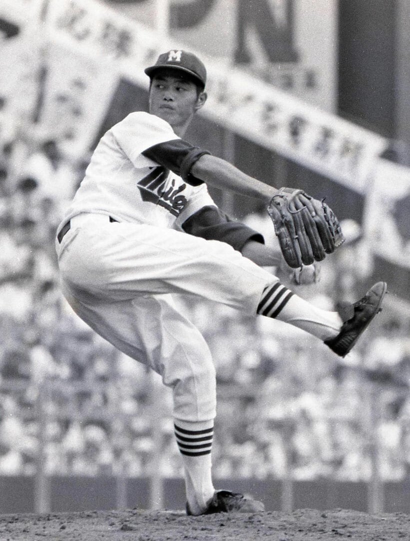  名古屋電気高校時代に甲子園でノーヒットノーランを達成した工藤（東スポWeb）