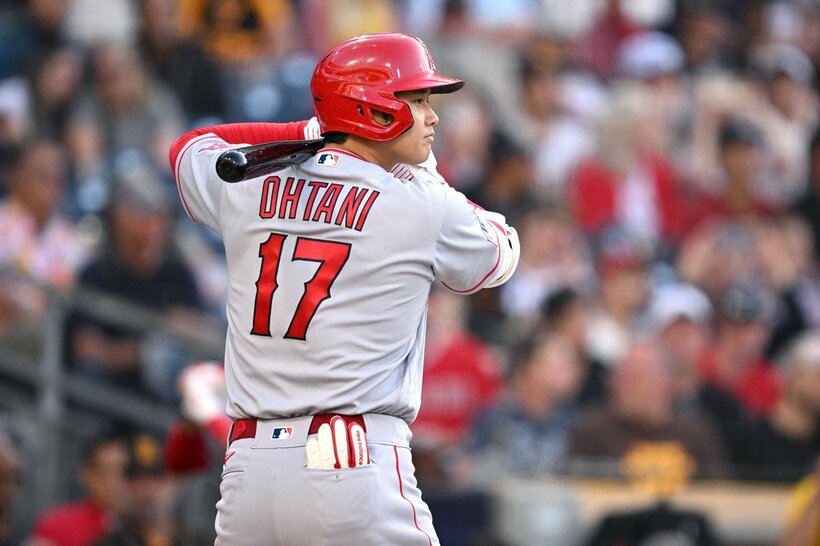 大谷のHRダービー出場はあるか（ロイター＝USA　TODAY　Sports)