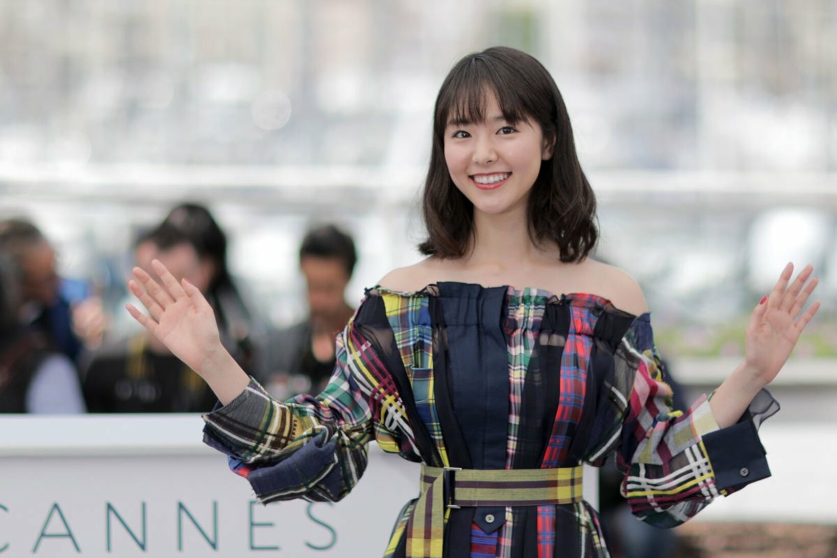 ２０１８年「第７１回カンヌ国際映画祭」に参加した唐田えりか（ロイター）