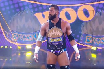 約５年８か月ぶりのWWEマットに、感慨深げなザック・ライダー（©AbemaTV,Inc.）