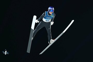 ノーマルヒルは悔しい８位となった小林陵侑