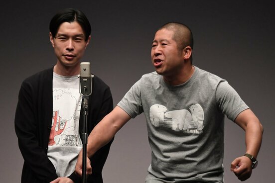 ハライチの岩井勇気（左）と澤部佑