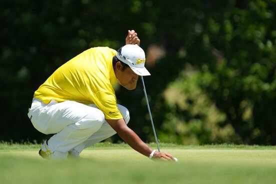 首位と3打差の5位から出た松山英樹だったが…(ロイター)