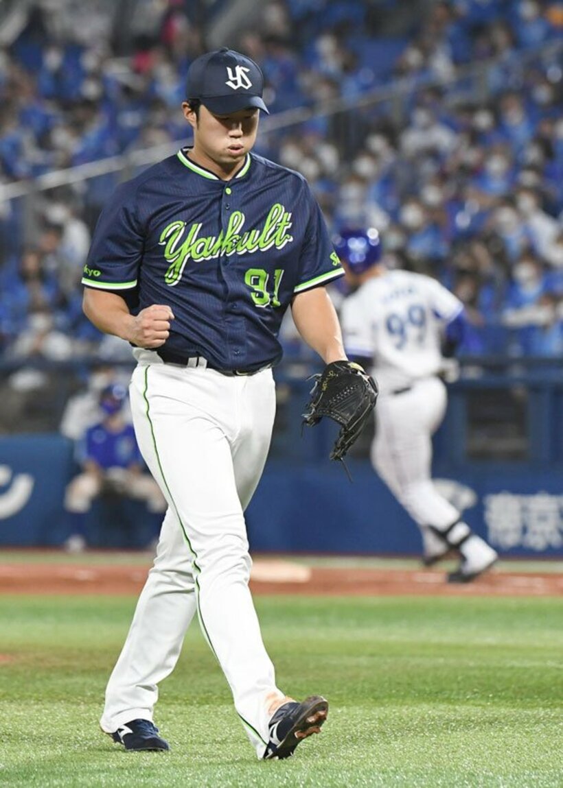  ＤｅＮＡ打線を７回無失点に封じたヤクルト・歳内