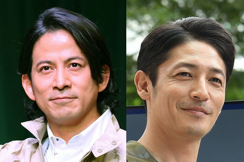 岡田准一（左）と玉木宏