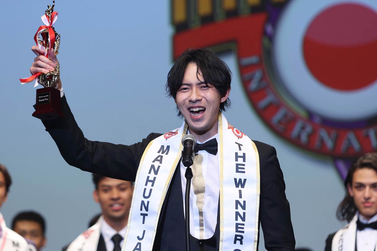 村松健太さん マンハント・インターナショナル2025日本代表に選ばれ