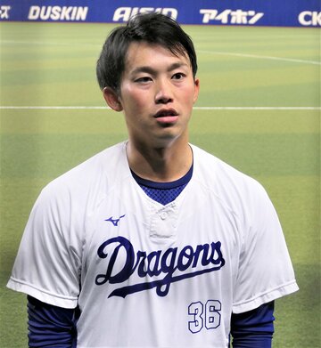  １６日広島戦の先発に向け、調整した中日・岡野（東スポWeb）