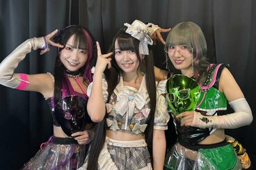 （左から）月野もあ、宮一める、NONOA