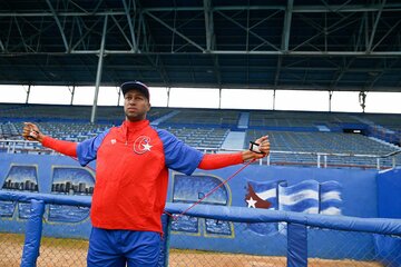 キューバ代表としてＷＢＣを戦った巨人のライデル・マルティネス（ロイター）