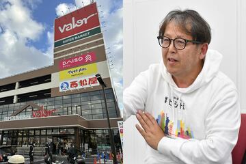 「バロー（Valor）」の名前は英語の古語で「勇気ある者」に由来する、右は渡辺広明氏