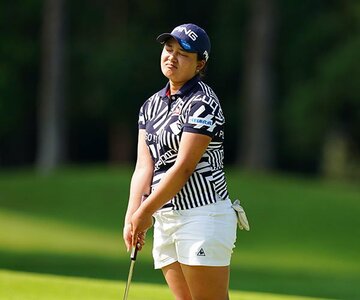 プレーオフで敗れた鈴木愛（Getty-Images／JLPGA提供）