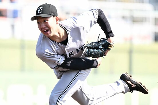 力投する山崎伊織