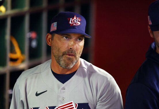 米国代表を率いるマーク・デローサ監督（ロイター）