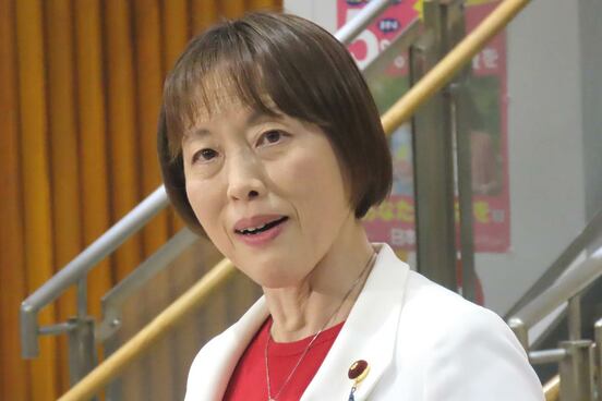 日本共産党の田村智子委員長