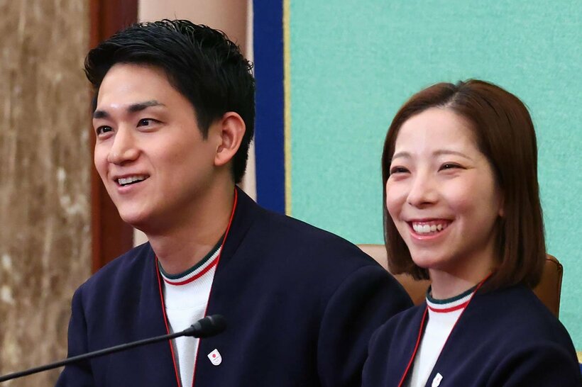 メディア対応も抜群のりくりゅう