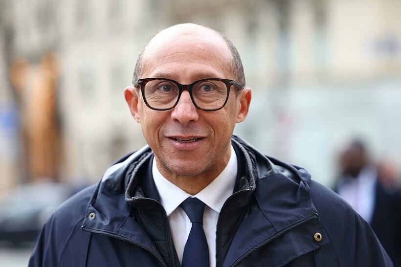 フランスサッカー連盟のフィリップ・ディアロ会長（ロイター）