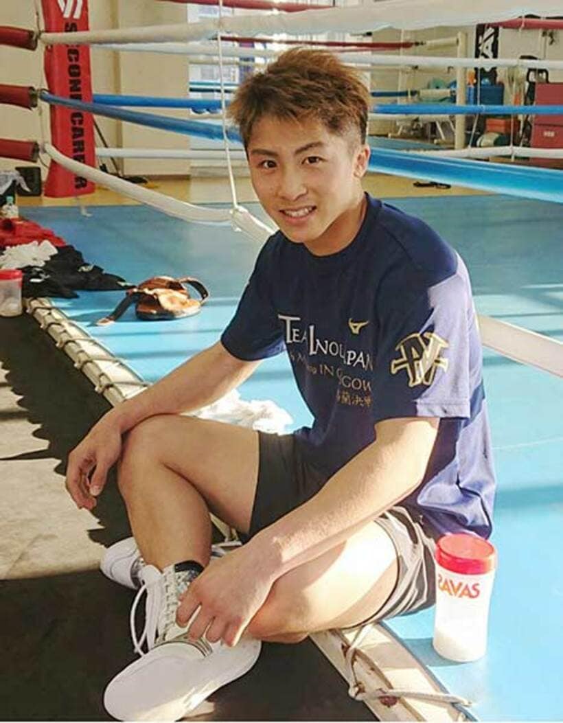  井上もトップランク社の「トップファイター」の一人だ（大橋ボクシングジム提供）