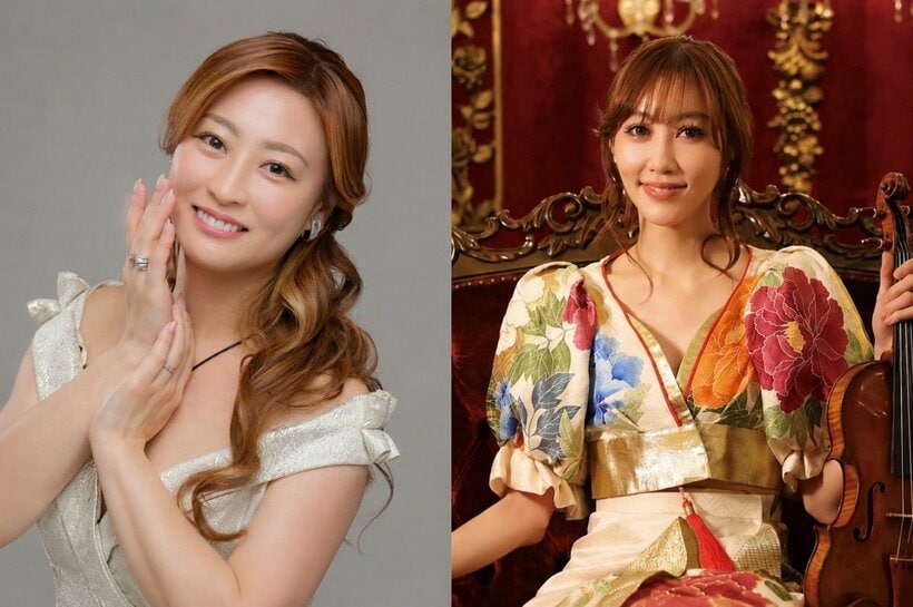 小野友葵子（左）と末延麻裕子