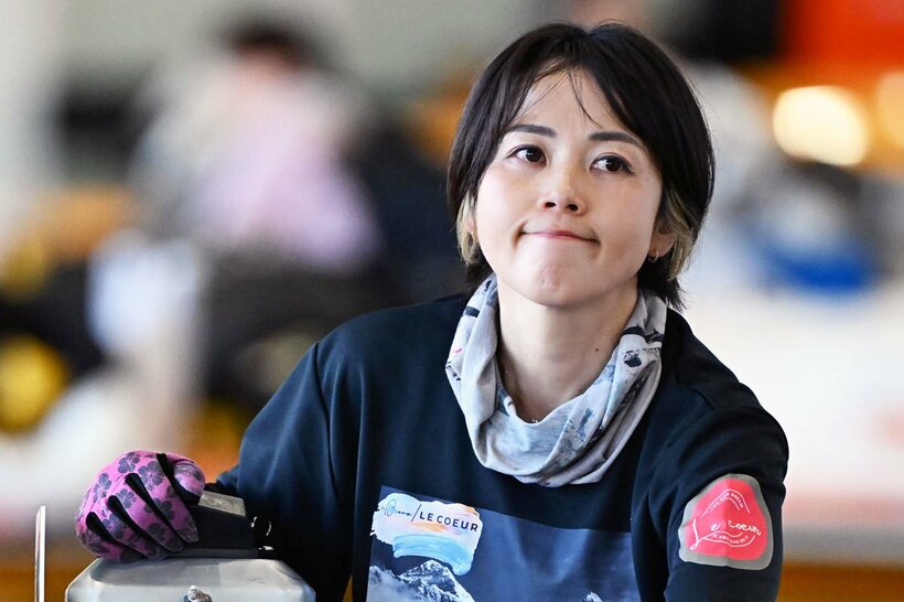 少しでも多く賞金を上積みしたい平山智加