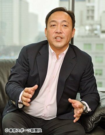  インタビューに答える藤澤社長