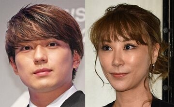  左から新田真剣佑、真瀬樹里（東スポWeb）