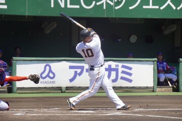 実戦に復帰した中田翔