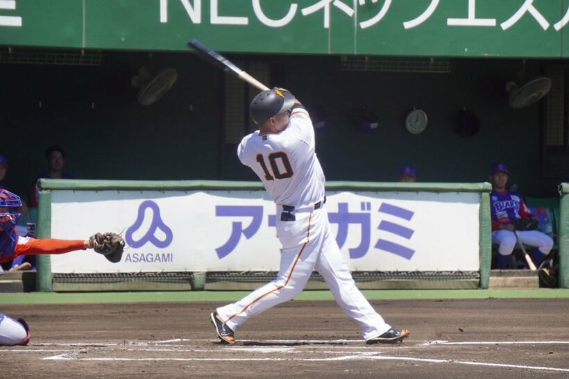 実戦に復帰した中田翔