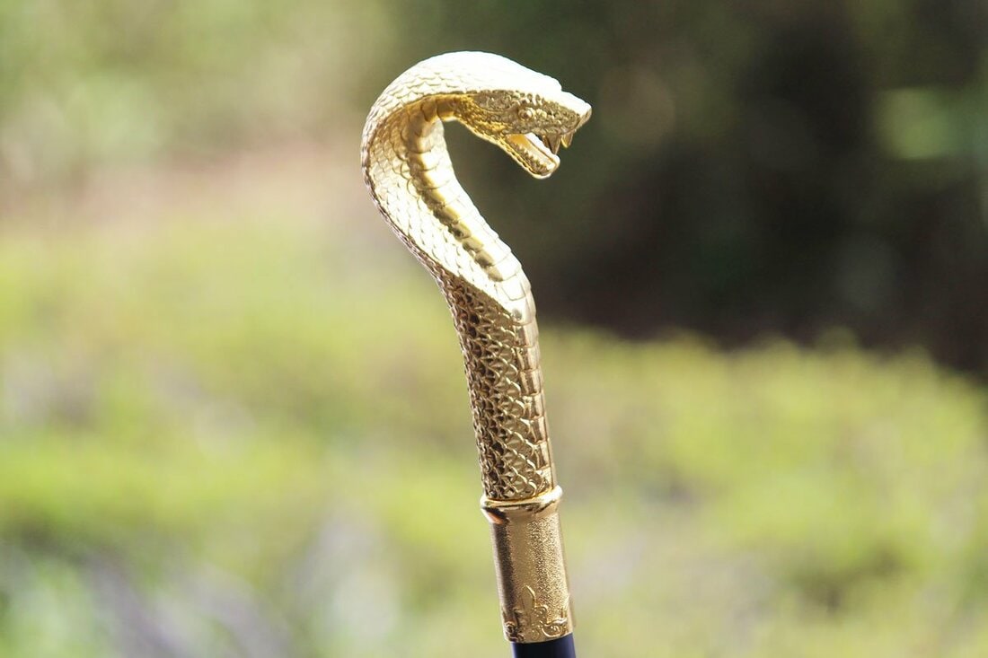 菅章哉が持ってきた杖のヘッド部分