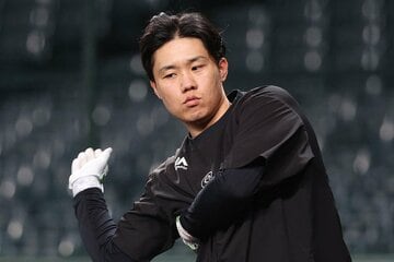 打撃力強化に取り組むソフトバンク・海野隆司