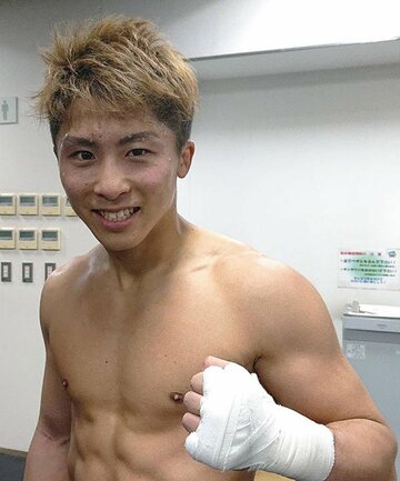  井上尚弥は「爆進するのみです」（大橋ボクシングジム提供）