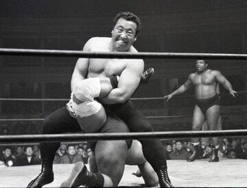  日本プロレス祖・力道山（写真は１９６２年）