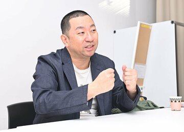 取材に応じたレイザーラモンＲＧ