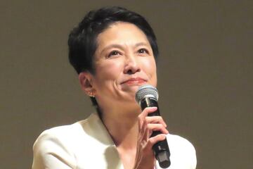 参院選で国政復帰を目指す蓮舫氏