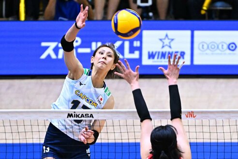 バレーボール】日韓戦で和田由紀子がチーム最多18点「また一つ良い